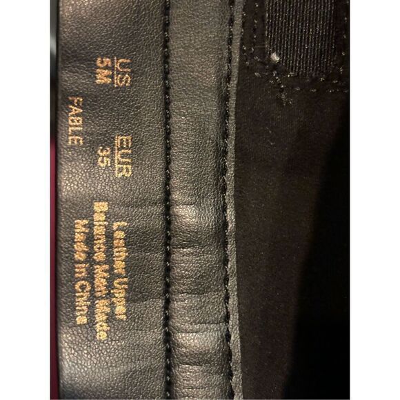 Sam Edelman Black Leather Ankle Boots - Picture 6 of 8